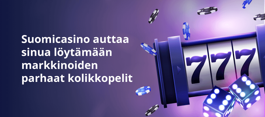 Parhaat kolikkopelit Suomicasinon arvosteluista