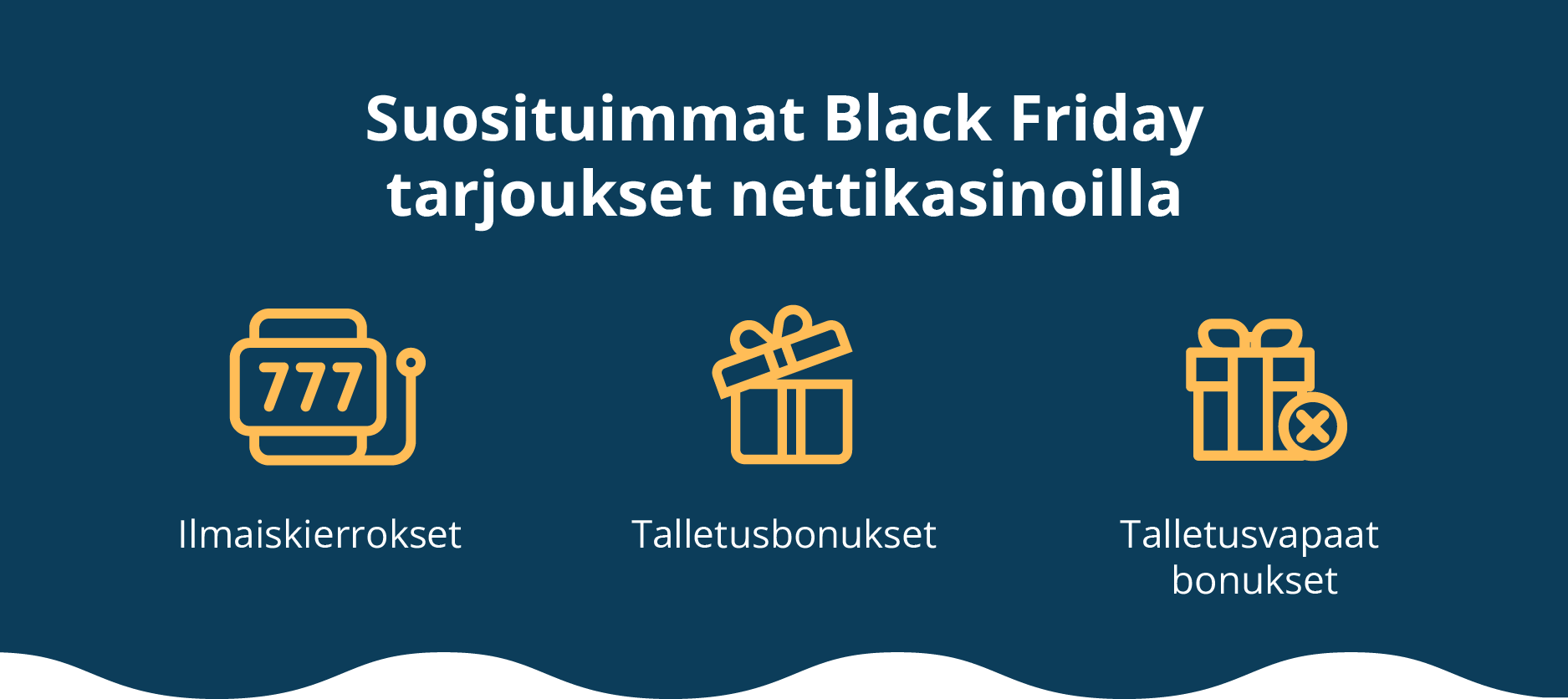 Black Friday 2024 - Listasimme Kasinoiden Parhaat Tarjoukset