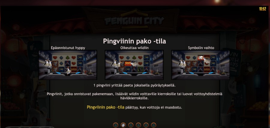 Penguin City bonuspeli