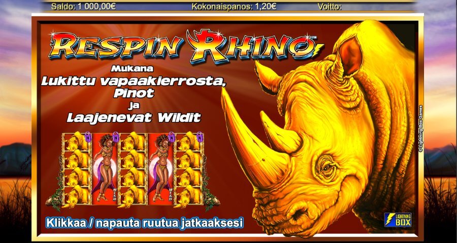 Respin Rhino etusivu