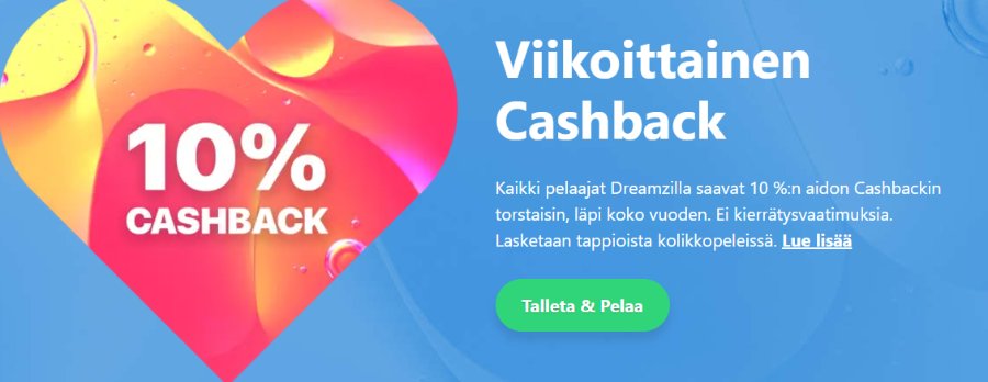 Dreamz cashback