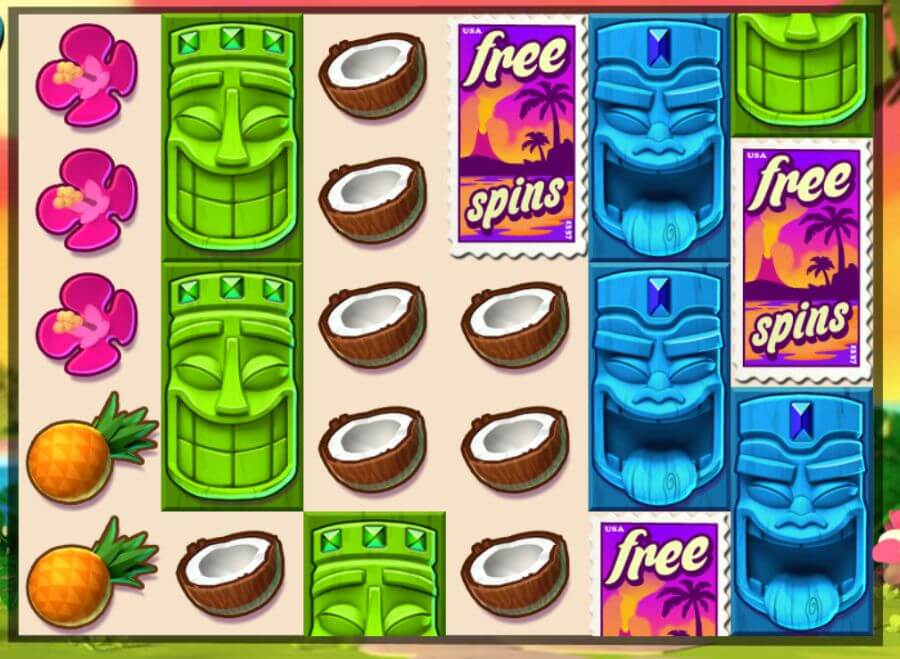 Aloha! Cluster Pays free spins coming