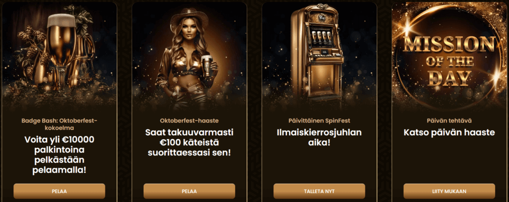 Goldspin tarjoukset