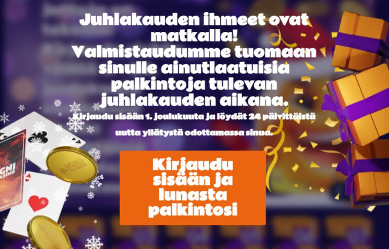 Parhaat Kasino Joulukalenterit Ja Joulutarjoukset 2024!