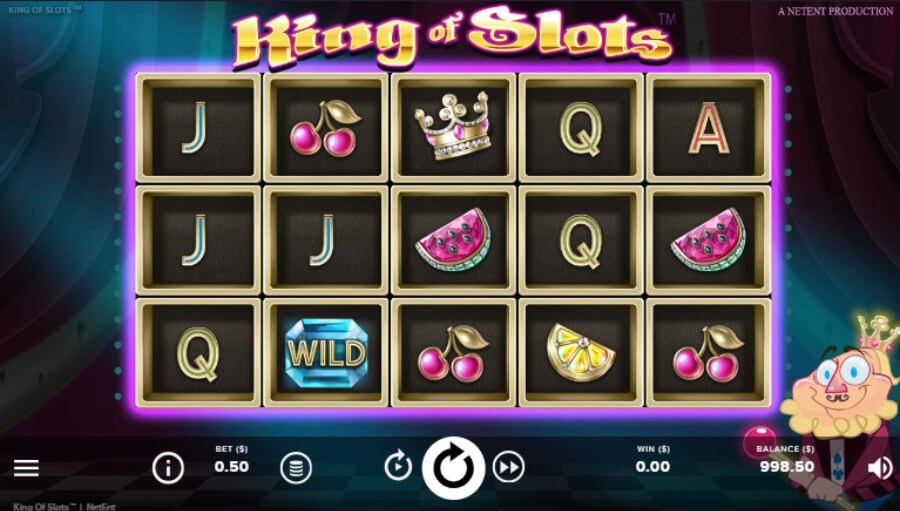 King of Slots grafiikat ja äänet