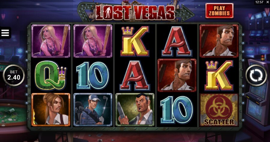 Lost Vegas ominaisuudet