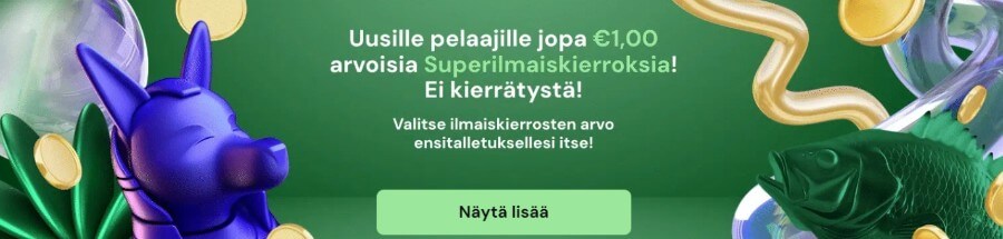 Lucky Nordic tervetuliaisbonus 