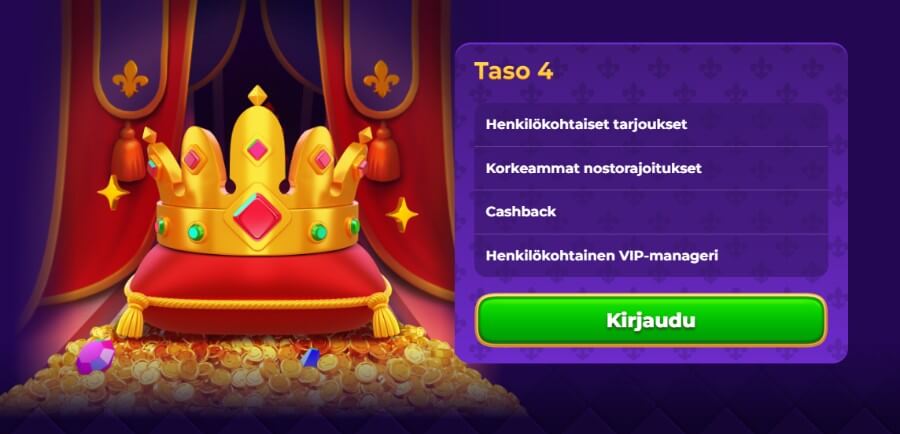 Royal Game VIP-ohjelma