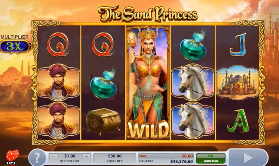 2 by 2 Gaming Sand Princess