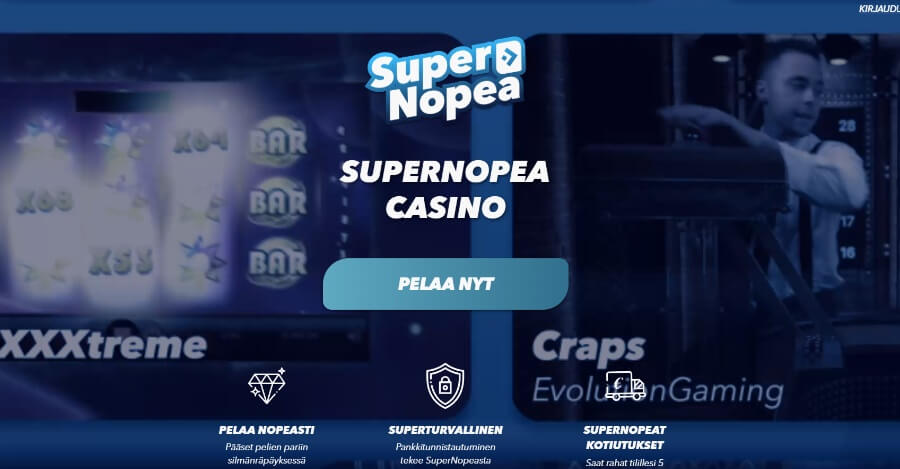 Supernopea etusivu