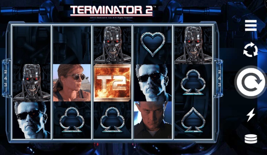 Terminator 2 grafiikat ja äänet