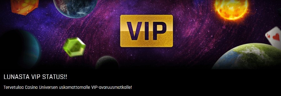 Casino Universe VIP-ohjelma