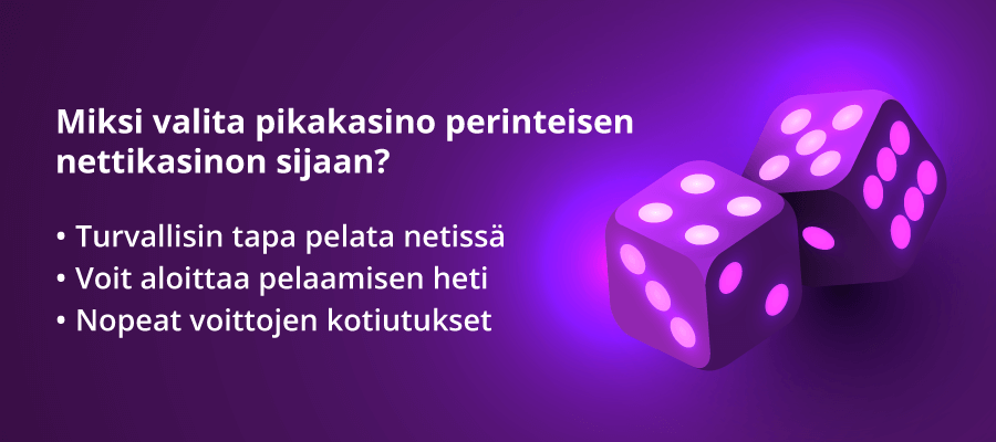 Perinteinen vai pikakasino