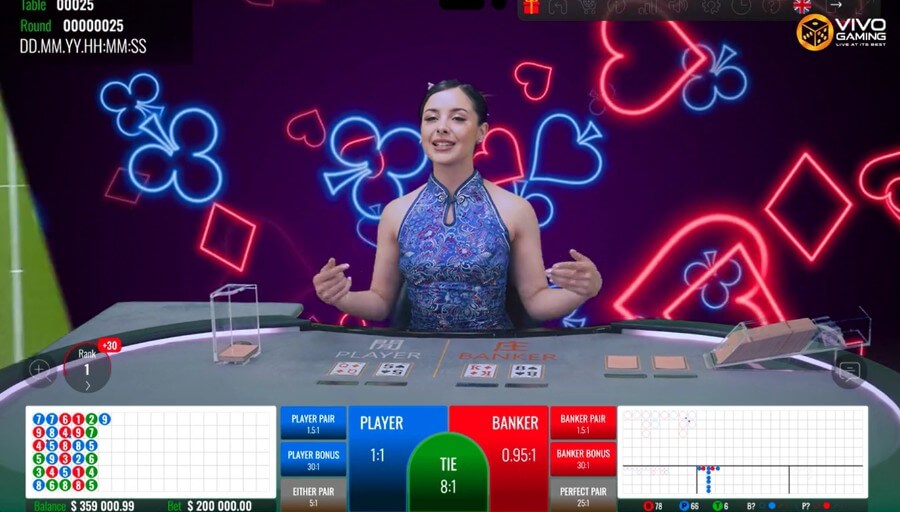 Vivo Live Baccarat